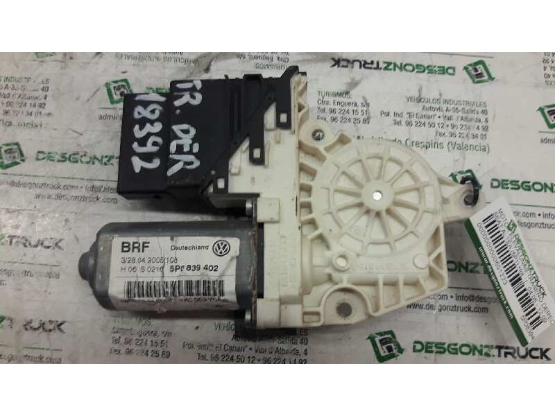 Recambio de motor elevalunas trasero derecho para seat altea (5p1) hot referencia OEM IAM 5P0839402  