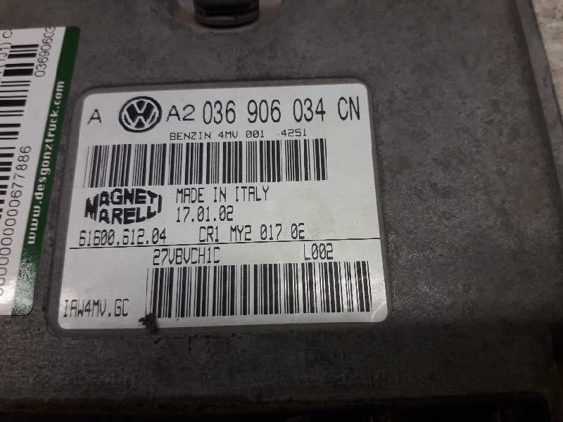 Recambio de centralita motor uce para volkswagen golf iv berlina (1j1) conceptline referencia OEM IAM 036906034  