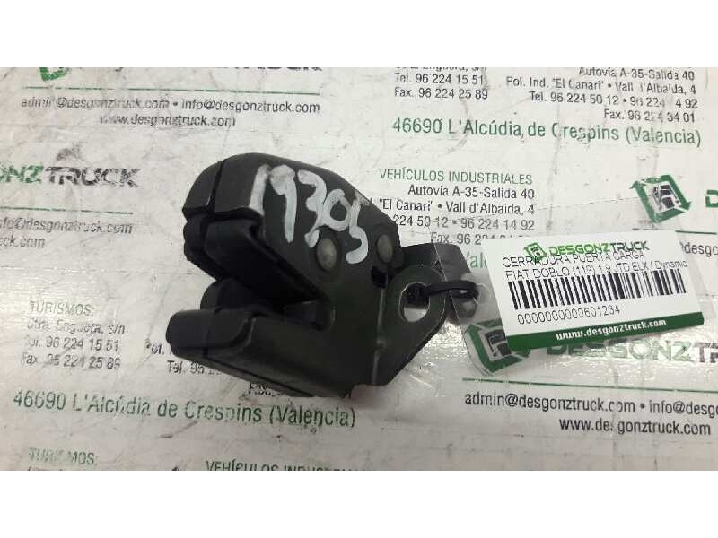 Recambio de cerradura puerta carga para fiat doblo (119) 1.9 jtd elx / dynamic referencia OEM IAM  IZQUIERDA 