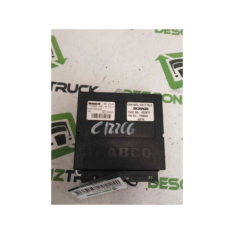 Amrxuts Sensore Nox 2294290 5WK97400 - Compatibile Con Scania Serie P G R T Euro-6 - Ricambio Originale 8 Fili, Garanzia 1 Anno - 2