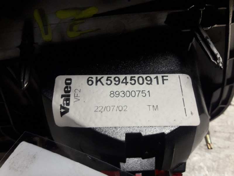 Recambio de piloto trasero izquierdo para seat cordoba berlina (6k2) signo referencia OEM IAM 6K5945091F MALETERO 