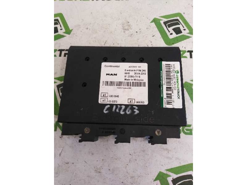 Recambio de modulo electronico para man tgx 18.xxx 12.4 diesel referencia OEM IAM 81258057118  