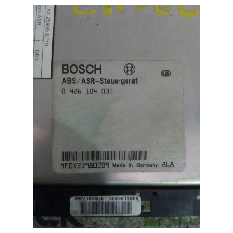 Recambio de modulo electronico para man f2000 evolution f 2000 fg  flc gran espacio referencia OEM IAM 0486104033 MF0X33980209 C