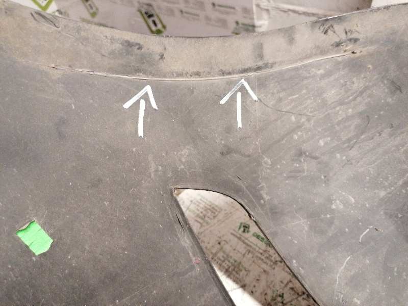 Recambio de paragolpes trasero para ford fiesta (cb1) referencia OEM IAM   