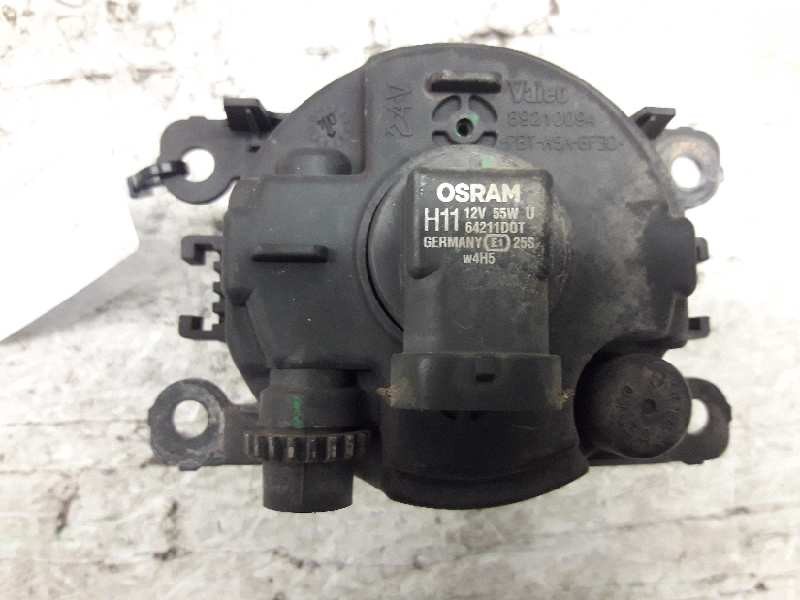 Recambio de faro antiniebla izquierdo para renault megane ii berlina 5p authentique referencia OEM IAM 89210094  