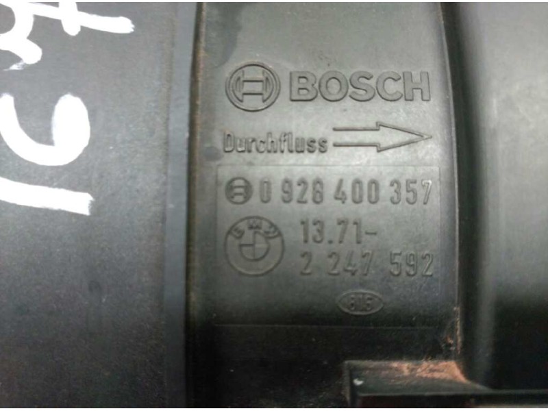Recambio de caudalimetro para mg serie 75 (rj) 2.0 cdti club referencia OEM IAM 0928400357 BOSCH 