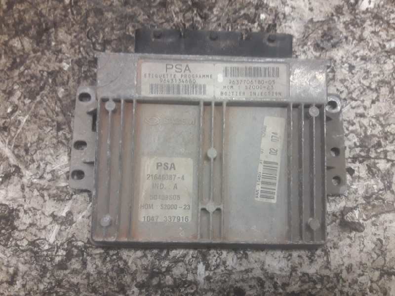 Recambio de centralita motor uce para peugeot 206 berlina xr referencia OEM IAM 9643134680 963770618005 