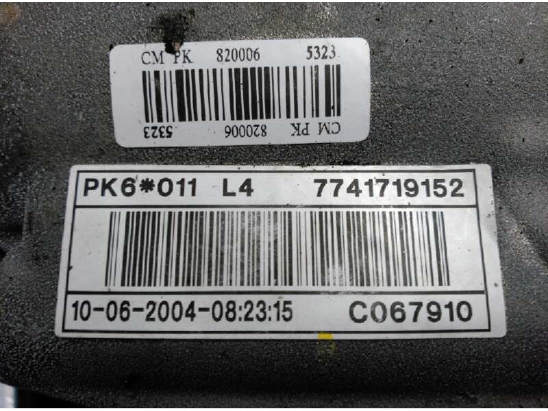 Recambio de caja cambios para renault espace iv (jk0) dynamique referencia OEM IAM 8200065323  