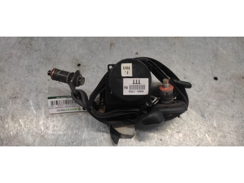 Recambio de cinturon seguridad trasero derecho para hyundai matrix (fc) 1.6 gls referencia OEM IAM   