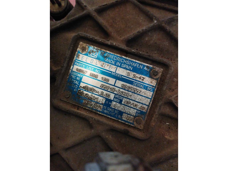 Recambio de caja cambios para nissan trucks atleon 165 referencia OEM IAM S542 1307050138 32010-D9201