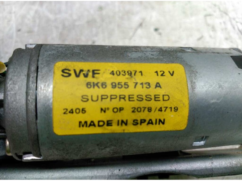 Recambio de motor limpia trasero para seat ibiza (6k) cl referencia OEM IAM 6K6955713A  