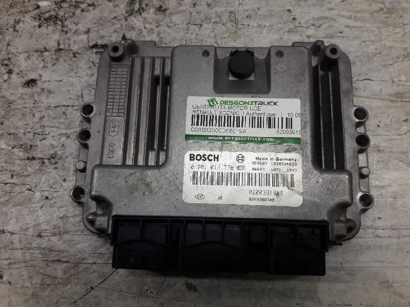 Recambio de centralita motor uce para renault scenic ii authentique referencia OEM IAM 8200391966 0281011776 BOSCH