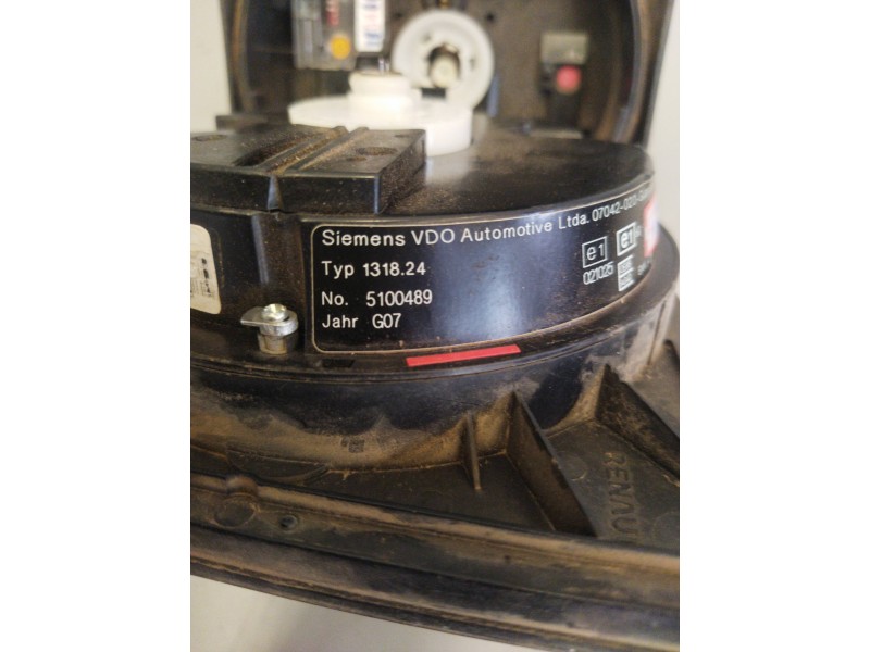 Recambio de tacografo para renault hd 340.18 / 26 premium e2 9.8 diesel referencia OEM IAM 131824 5100489 