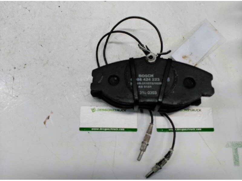 Recambio de pastillas de freno delanteras para peugeot 406 berlina (s1/s2) srdt referencia OEM IAM   