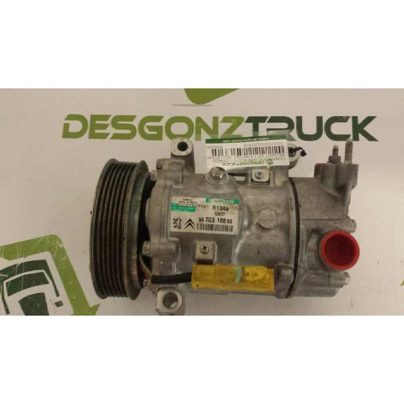 Recambio de compresor aire acondicionado para peugeot 207 1.4 16v cat (kfu / et3j4) referencia OEM IAM SANDEN9670318880  