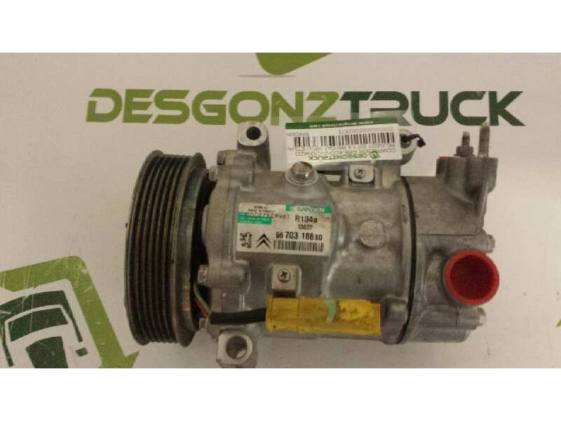 Recambio de compresor aire acondicionado para peugeot 207 1.4 16v cat (kfu / et3j4) referencia OEM IAM SANDEN9670318880  