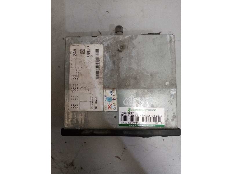 Recambio de tacografo para renault magnum ab 2005 12.8 diesel referencia OEM IAM 13811052300013 7421386680 0001983781