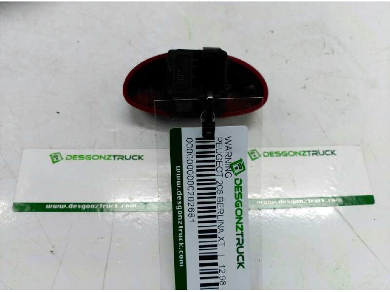 Recambio de warning para peugeot 206 berlina xt referencia OEM IAM   