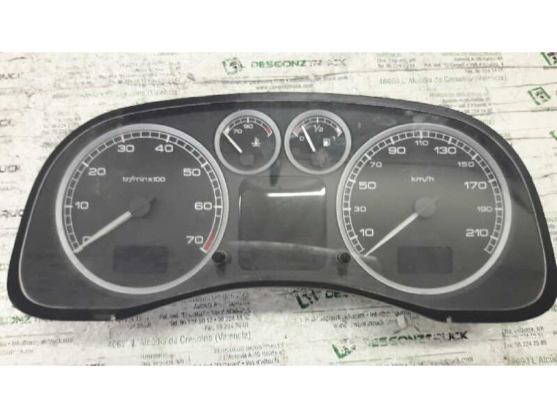 Recambio de cuadro instrumentos para peugeot 307 (s1) 2.0 16v cat referencia OEM IAM P9645768580E01 NS0621851Z 