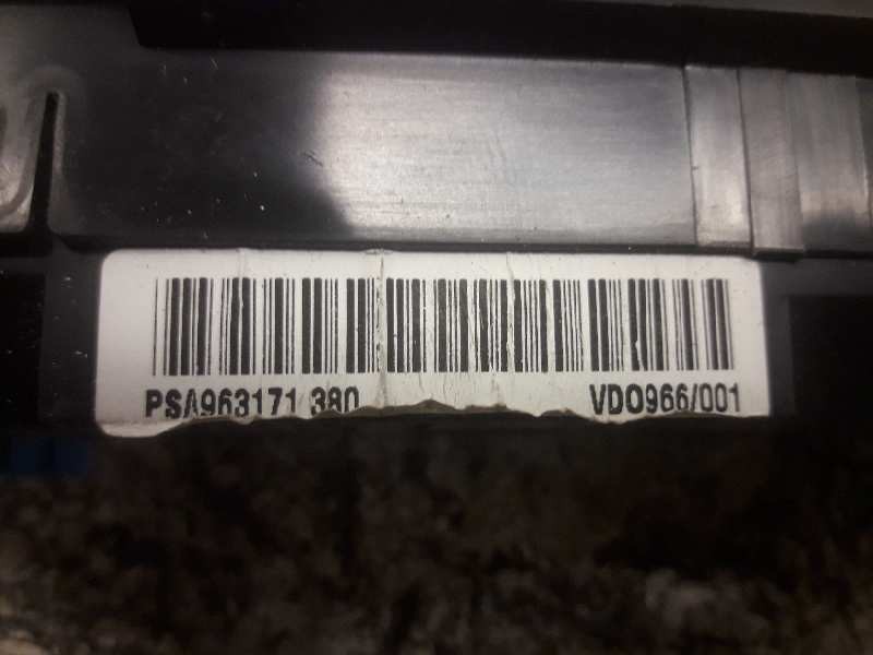 Recambio de cuadro instrumentos para citroën xsara picasso 2.0 hdi referencia OEM IAM 963171380 VD0966001 9631710380