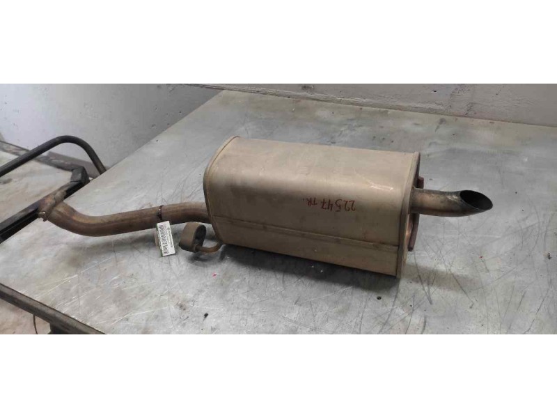 Recambio de tubo escape trasero para nissan note (e11e) acenta referencia OEM IAM 20100AY100  