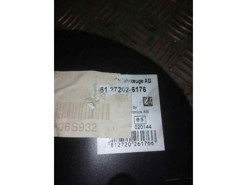 Recambio de cuadro instrumentos para man tg - a 18.xxx 10.5 diesel referencia OEM IAM 81272026176  