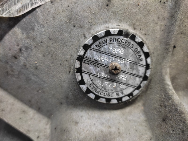 Recambio de caja cambios para chrysler voyager (rg) 2.5 crd executive referencia OEM IAM T850 4641928AF 