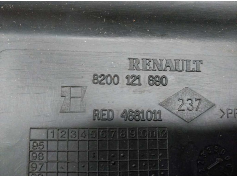 Recambio de torpedo para opel movano chasis - volquete, medio 3.5t referencia OEM IAM 8200121690 IZQUIERDA 