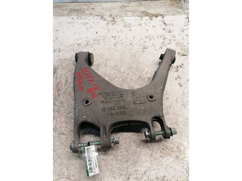 Recambio de brazo suspension inferior trasero derecho para audi a8 (4e2) 3.7 quattro referencia OEM IAM 4E0511512F  