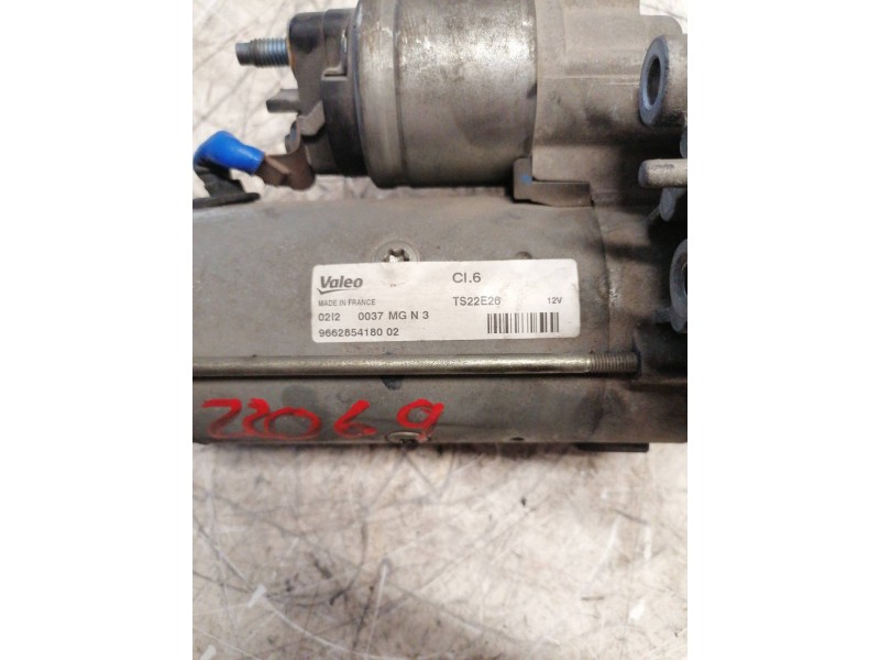 Recambio de motor arranque para peugeot 308 sw envy referencia OEM IAM 9662854180 11 DIENTES 
