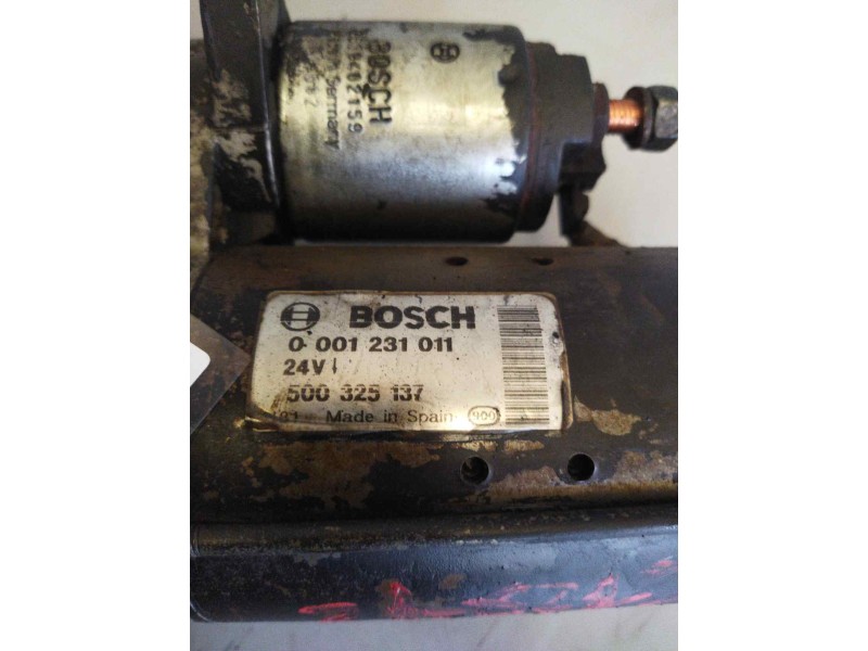 Recambio de motor arranque para iveco eurocargo referencia OEM IAM 500325137 0001231011 BOSCH