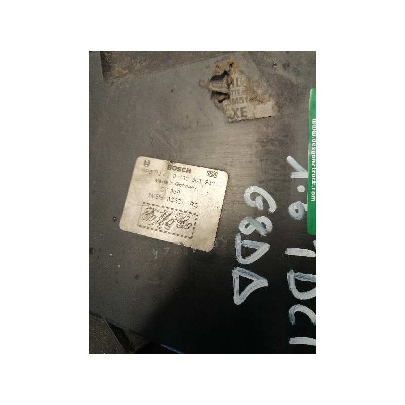 Recambio de electroventilador para ford focus berlina (cap) 1.6 tdci cat referencia OEM IAM 0130303930 3M5H8C607RD 