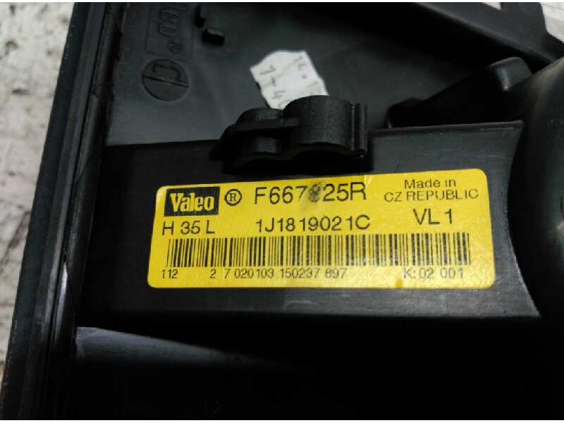 Recambio de ventilador calefaccion para volkswagen golf iv berlina (1j1) conceptline referencia OEM IAM 1J11819021C  