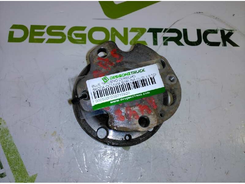 Recambio de buje trasero derecho para skoda octavia berlina (1u2) 1.9 tdi referencia OEM IAM   