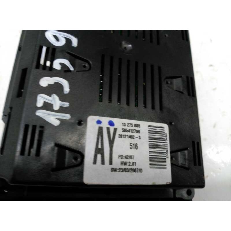 Recambio de pantalla multifuncion para opel astra h berlina 1.7 16v cdti referencia OEM IAM AY565412769  