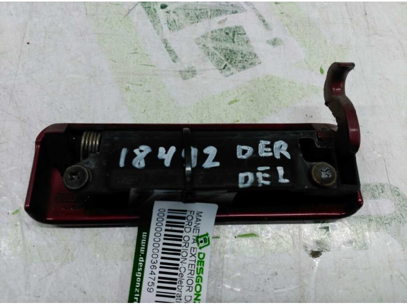 Recambio de maneta exterior delantera derecha para ford orion celebration referencia OEM IAM 7220478  