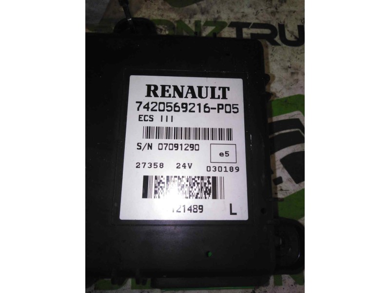 Recambio de modulo electronico para renault magnum ab 2005 12.8 diesel referencia OEM IAM 7420569216  CENTRALITA ECS