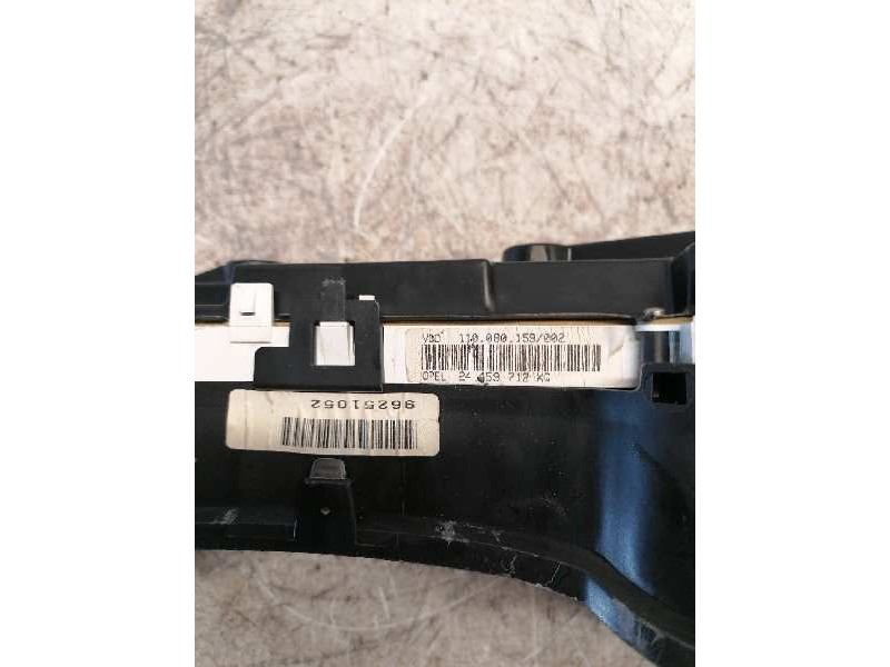 Recambio de cuadro instrumentos para opel astra g cabrio referencia OEM IAM 24459712X 110080159002 