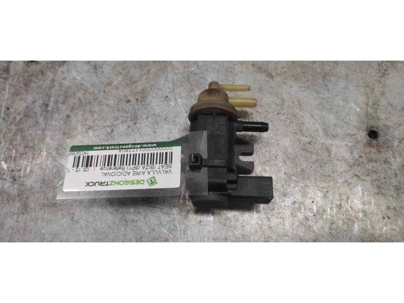 Recambio de valvula aire adicional para seat ibiza (6p1) reference referencia OEM IAM 1K0906627B 2 PINS 