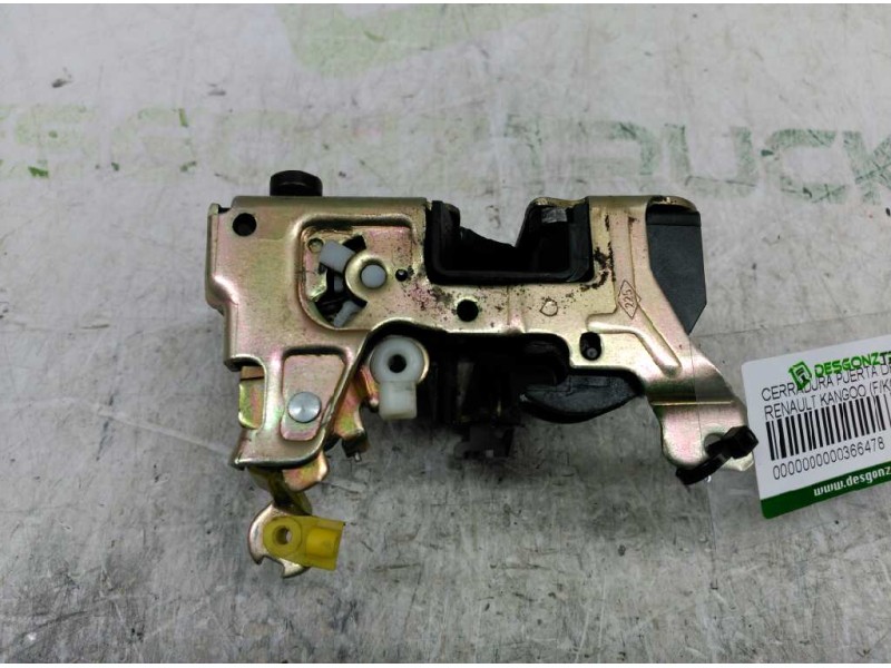 Recambio de cerradura puerta delantera derecha para renault kangoo (f/kc0) authentique referencia OEM IAM 7701046800  