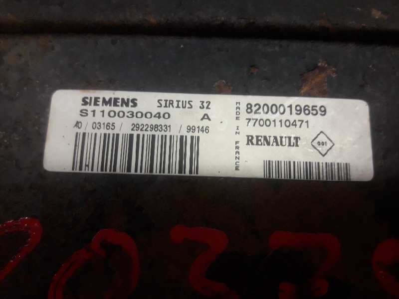 Recambio de centralita motor uce para renault laguna (b56) 1.6 referencia OEM IAM 8200019659 7700110471 S110030040A