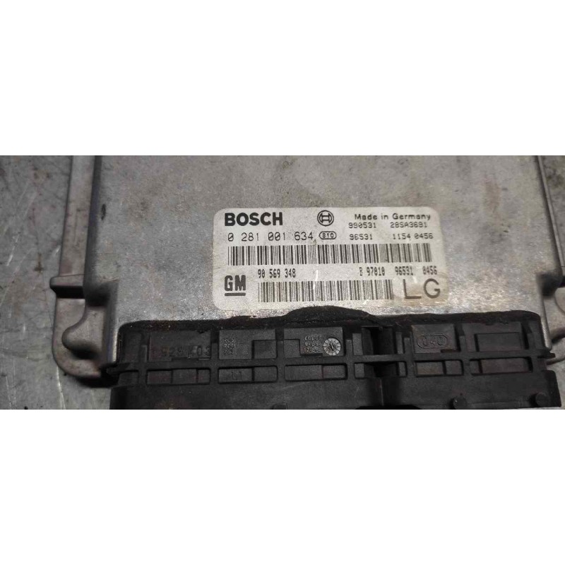 Recambio de centralita motor uce para opel vectra b berlina 2.0 dti referencia OEM IAM 0281001634 90569348 