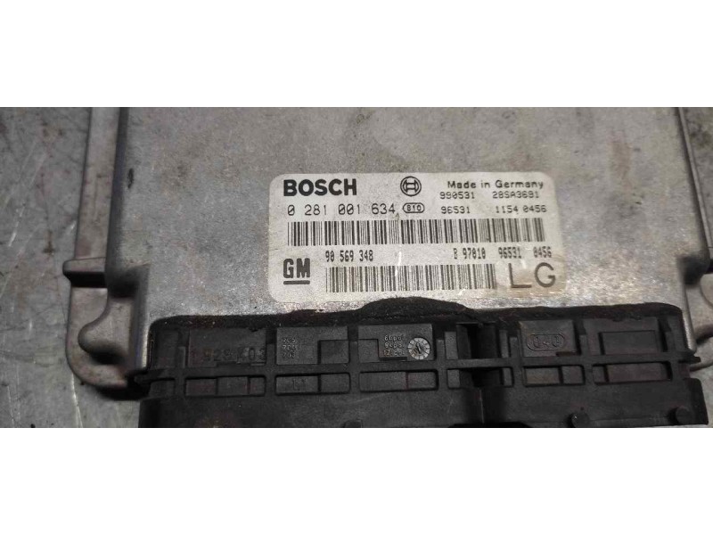 Recambio de centralita motor uce para opel vectra b berlina 2.0 dti referencia OEM IAM 0281001634 90569348 