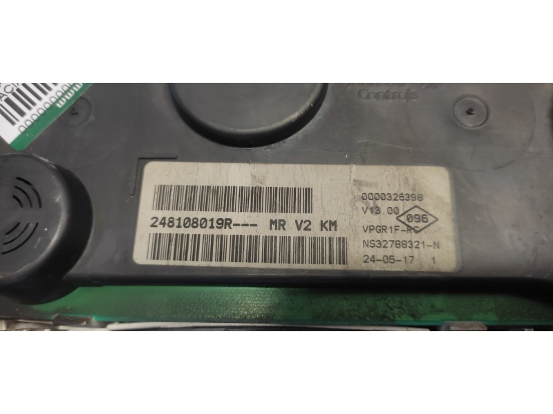 Recambio de cuadro instrumentos para dacia sandero referencia OEM IAM 248108019R  
