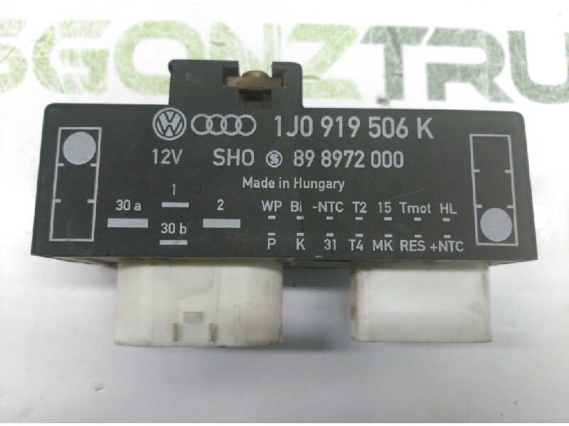 Recambio de rele electroventiladores para seat toledo (1m2) select referencia OEM IAM 1J0919560K  