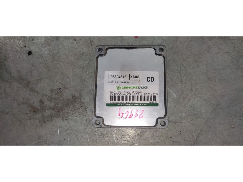 Recambio de centralita motor uce para daewoo kalos 1.4 se referencia OEM IAM 96394312  