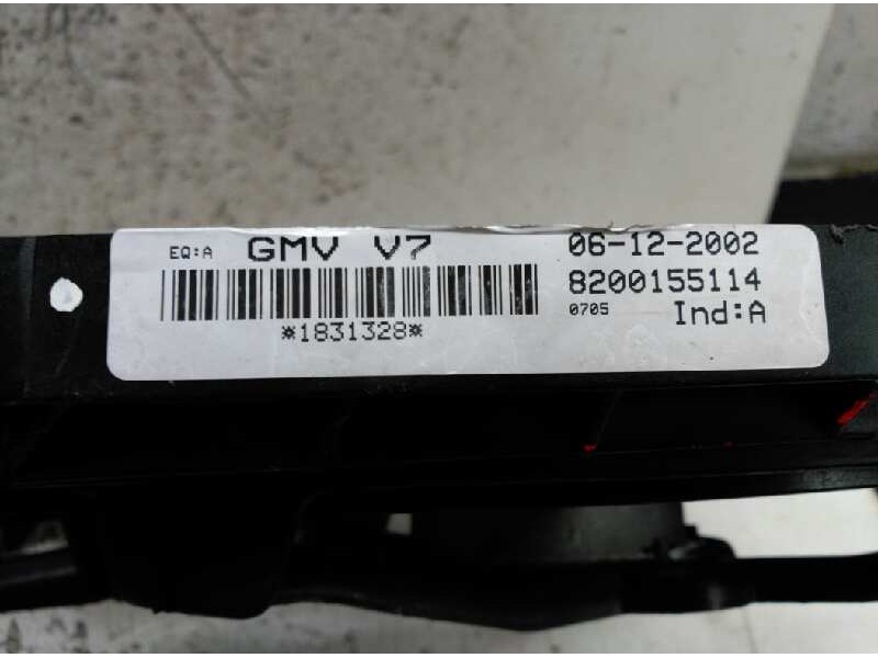 Recambio de electroventilador para renault vel satis (bj0) expression referencia OEM IAM 8200155114  