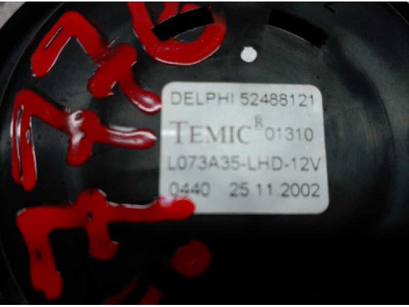 Recambio de ventilador calefaccion para renault vel satis (bj0) expression referencia OEM IAM  DELPHI 