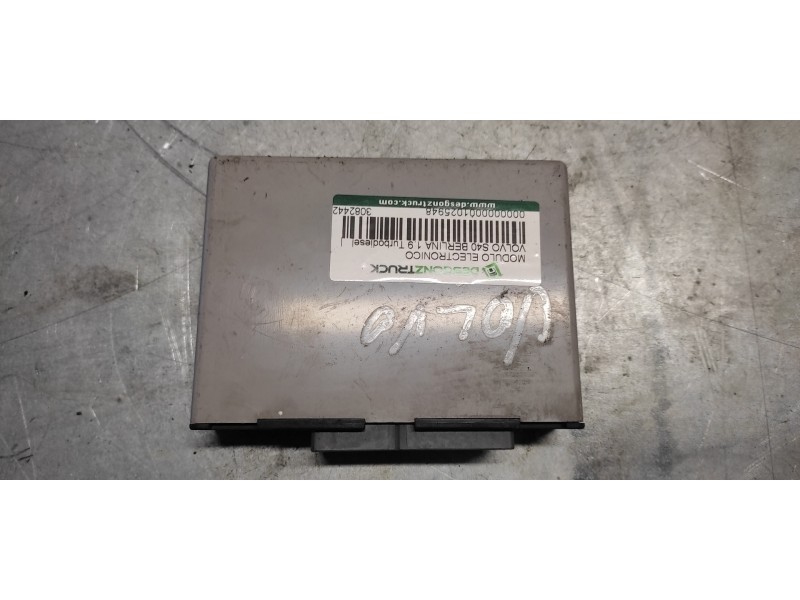 Recambio de modulo electronico para volvo s40 berlina 1.9 turbodiesel referencia OEM IAM 30824424  