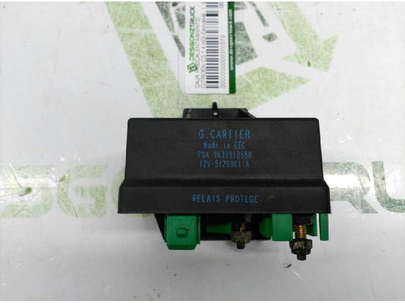 Recambio de caja precalentamiento para citroën c3 1.4 hdi exclusive referencia OEM IAM 9639912580  